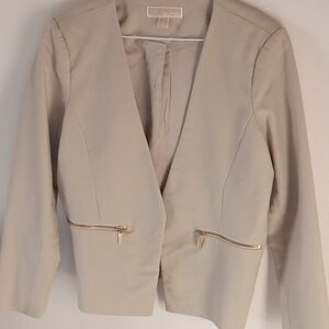Michael Kors Blazer, size 10 Color Tan / beige
